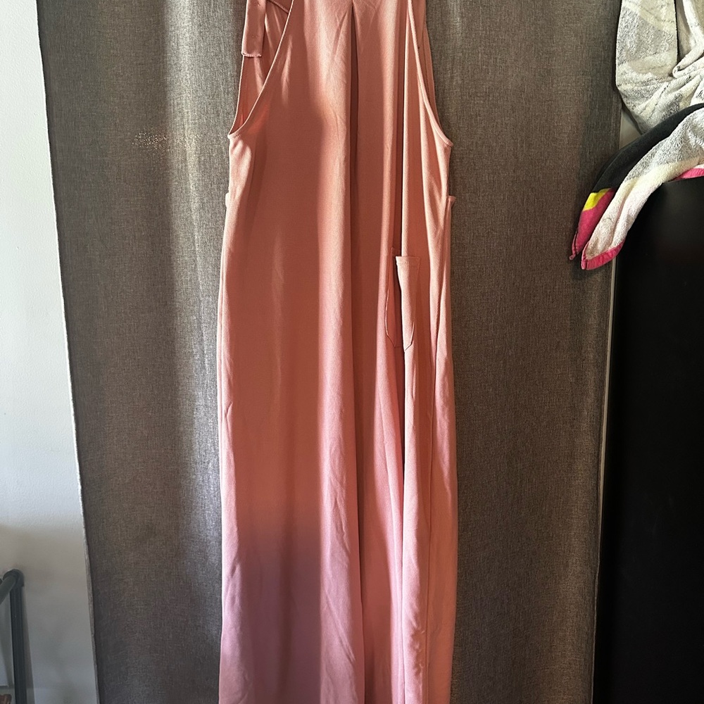 HALARA Blush Pink Textured Fabric